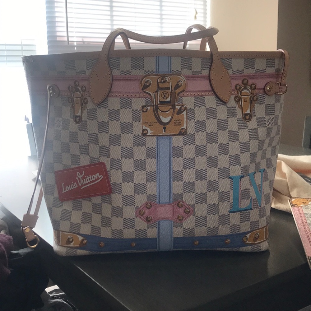 LV Neverfull Limited Edition. Summer 2018